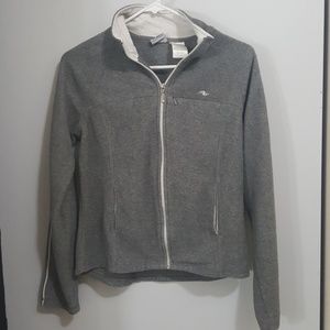 Fleece zip up jacket